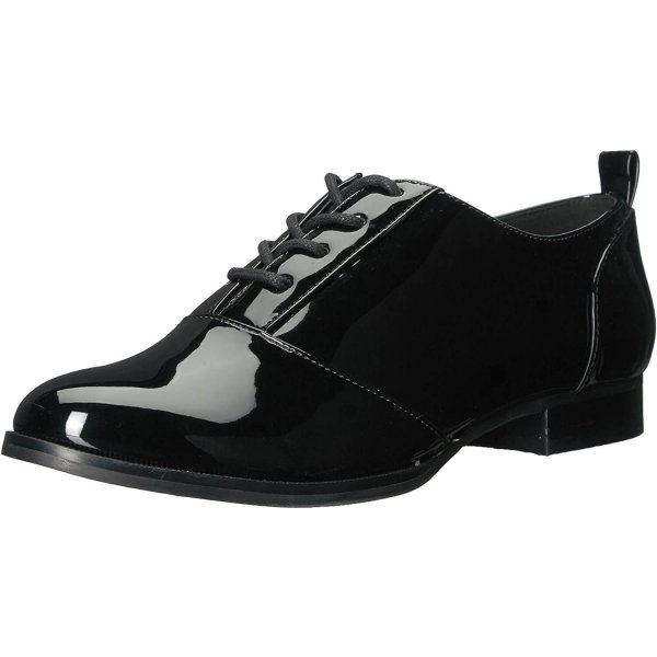 Black Patent Madam Oxfords Fashion Classic