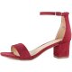 Burgundy Suede Women’s Ease And Comfort Heels Everyday Essential To Perfect Your Look