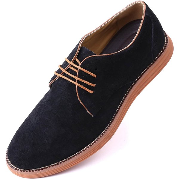 Mid Night Black Masculinity Oxford Shoes Classic