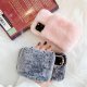 Caserano Winter Warm Plush Wristband iPhone11 Case