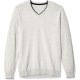 Light Heather Grey Man Fashion Casual SweatersAutumn Winter Sweater