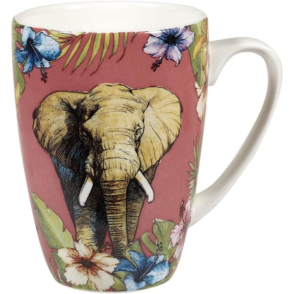 Elephant Fun Chinese Kungfu Teacup Bone China Porcelain Tea Cup For Home And Office