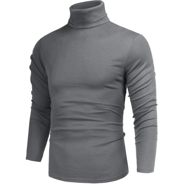 Pure Grey The Male Beautiful Merino Wool Sweater