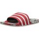 Scarlet/Off White/Scarlet Women Slippers Fashion Style