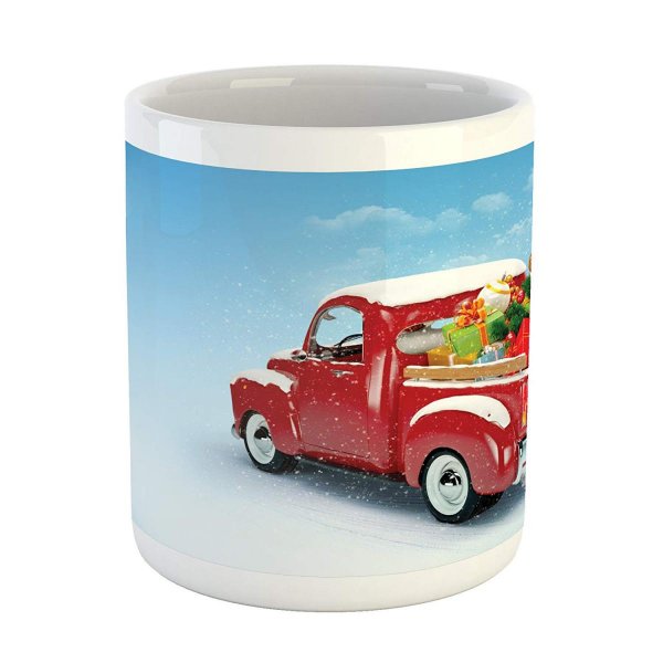 Blue Red Novelty Cup Unique Enjoy For You And Your Friend